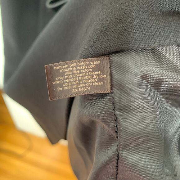 The Limited women's plus size black bow belted sleeveless sheath dress SZ 14 - Picture 10 of 11